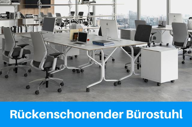 Bürostuhl rückenschonend und ergonomisch